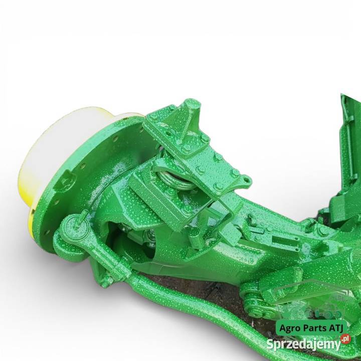 John Deere 7R330 7R 330 R290911 R135866 R296945 Układ kierowniczy i oś przednia podlaskie Ciechanowiec