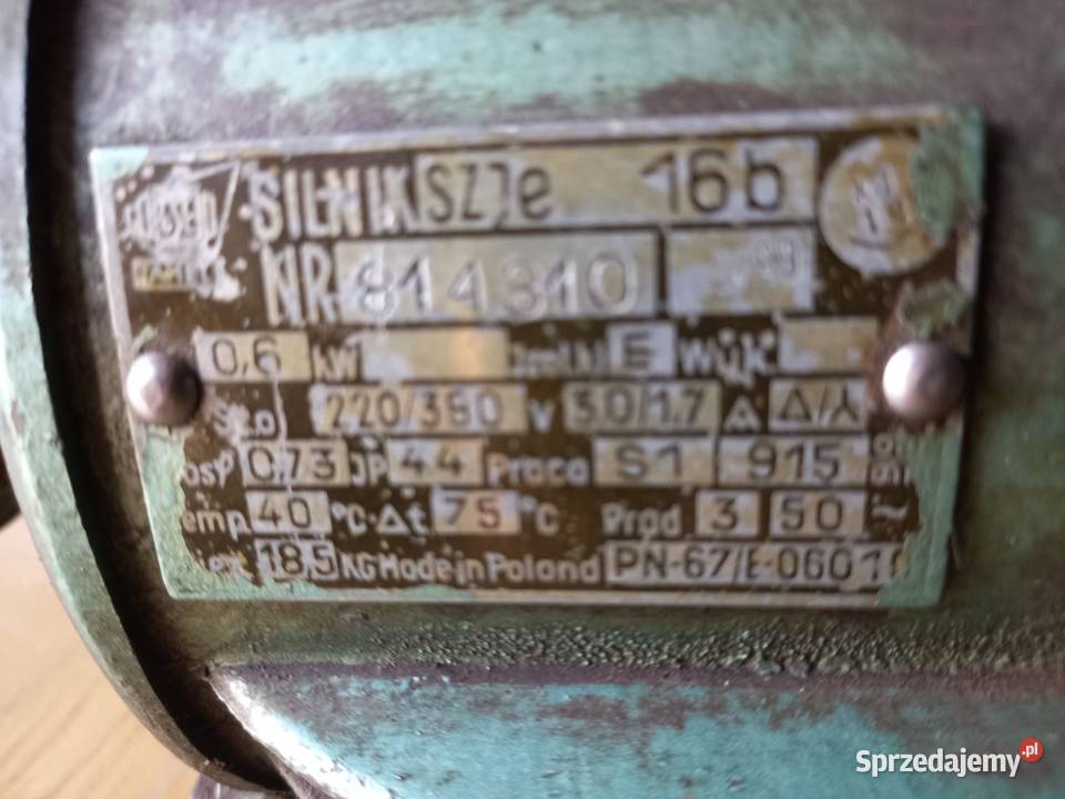 Silnik elektryczny Elektryczne Osiek sprzedam