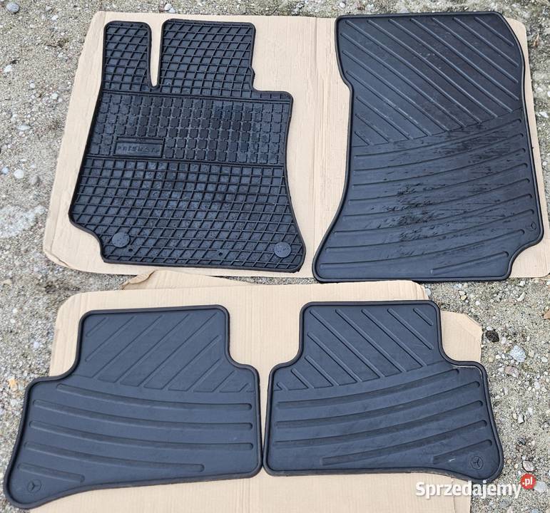 Sprzedam dywaniki gumowe mercedes W 212 Ostrołęka sprzedam