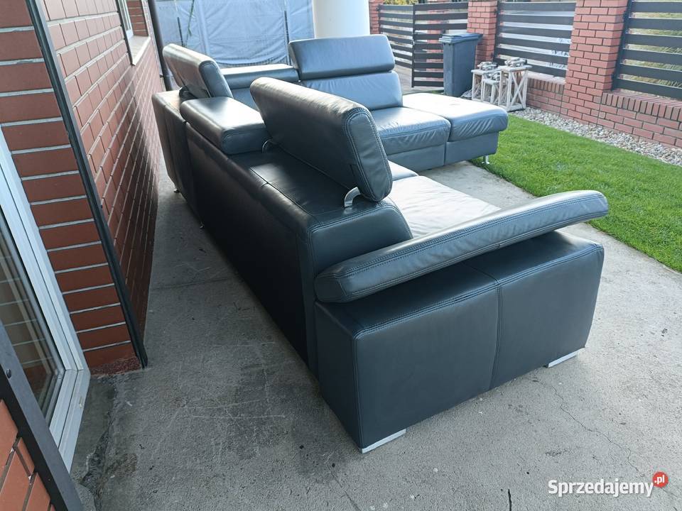 Sprzedam narożnik ze skóry Konin sprzedam