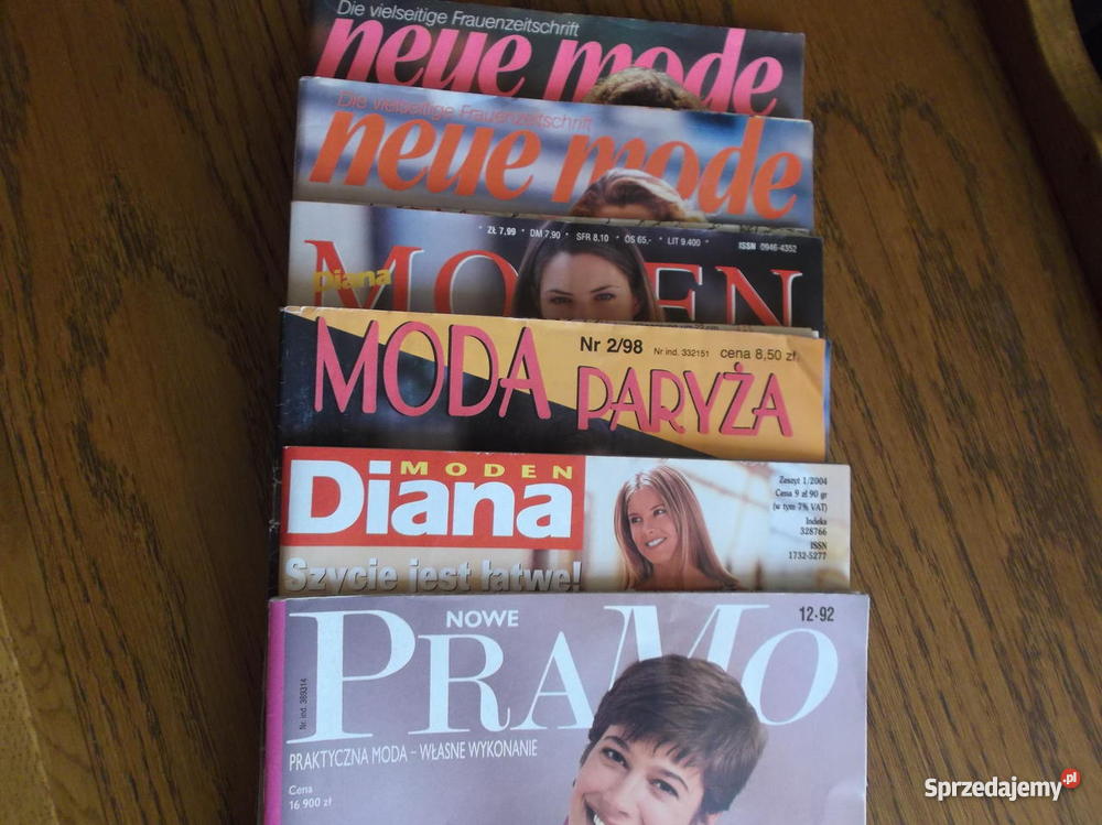 Czasopisma z wykrojami Czasopisma Czersk