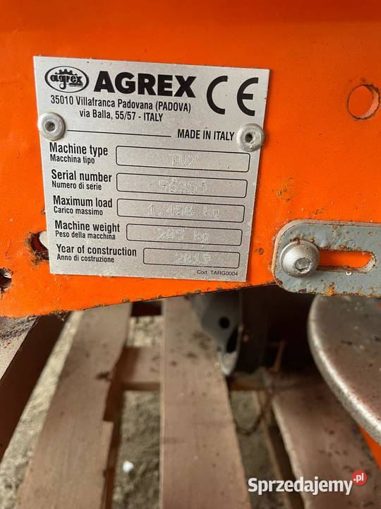 Rozsiewacz nawozów AGREKS 2019r nieuszkodzony Szudziałowo