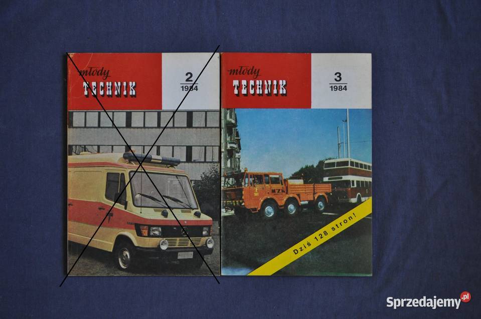 Młody Technik 1984 3 4 5 6 7 8 9 10 11 12 mazowieckie Warszawa