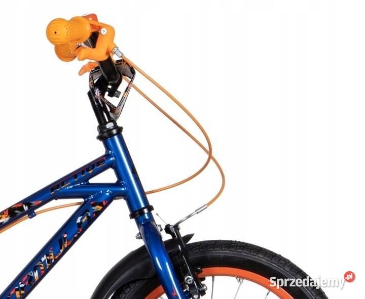Rower Dziecięcy Chłopca Activ 16 Prowadnik Kółka Dziecięce