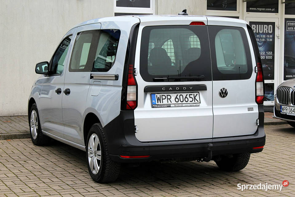Volkswagen Caddy SalonPL FV23 Hak Lane Assist ogranicznik prędkości Sokołów