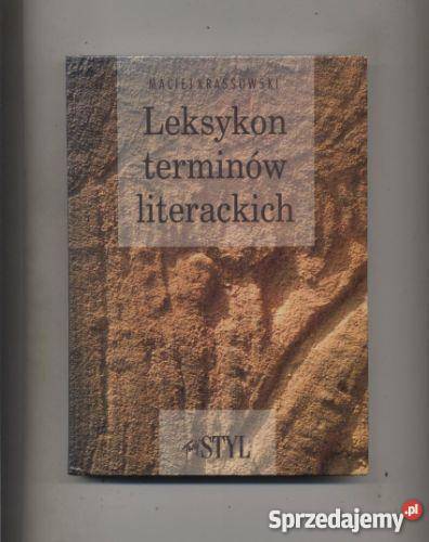 Leksykon terminów literackich Pozostałe Kultura i Rozrywka Szczecin sprzedam