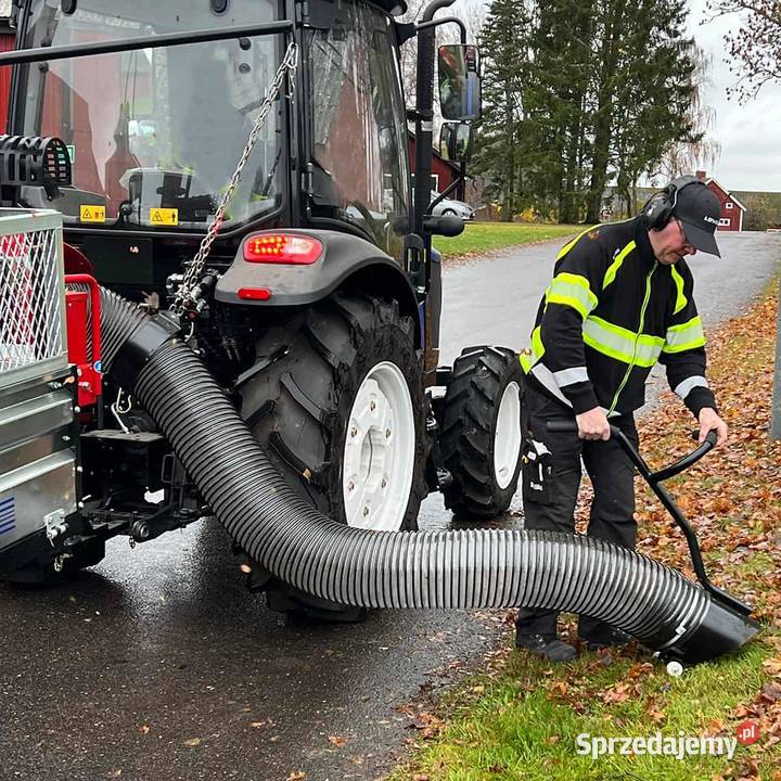 Duży odkurzacz do lisci 21 montowany na Włocławek
