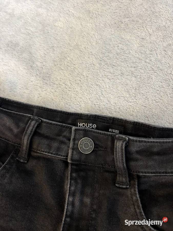 Krótkie spodenki szorty jeansowe dżinsowe czarne sprzedam