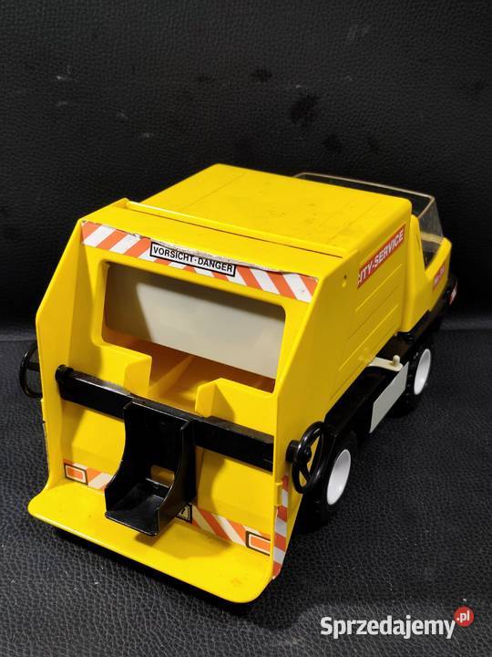 Unikat Vintage Śmieciarka Playmobil 3470 z 1978 Poddębice