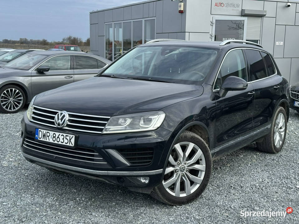 Volkswagen Touareg 30 V6 TDI 262 2016r Wojkowice