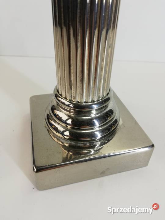 świecznik plater srebrny Lublin