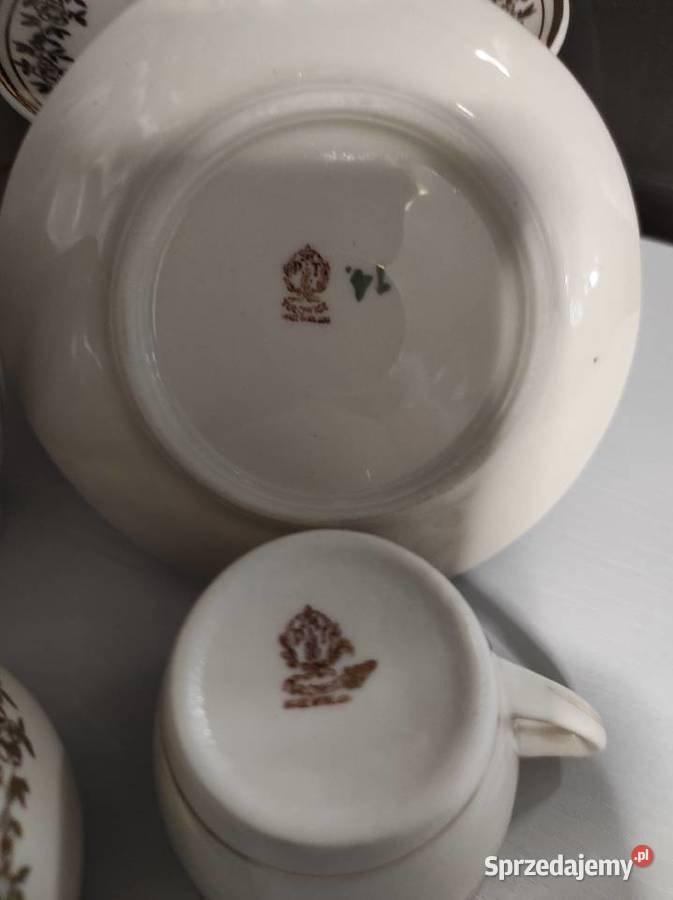 Serwis do kawy Opole porcelana Tułowice 6 osób Białystok