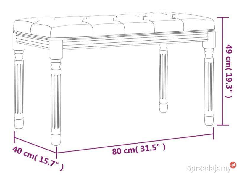 Ławka tapicerowana siedzisko eleganckie i Kraków