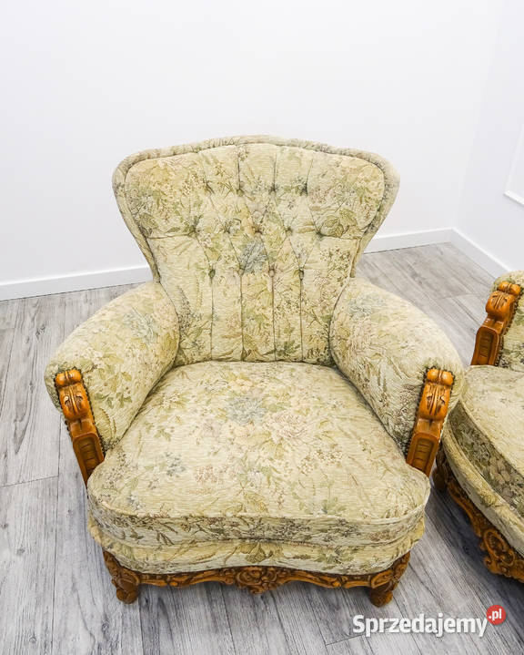 Francuski KOMPLET MEBLI do SALONU ZESTAW Ludwik Kalisz