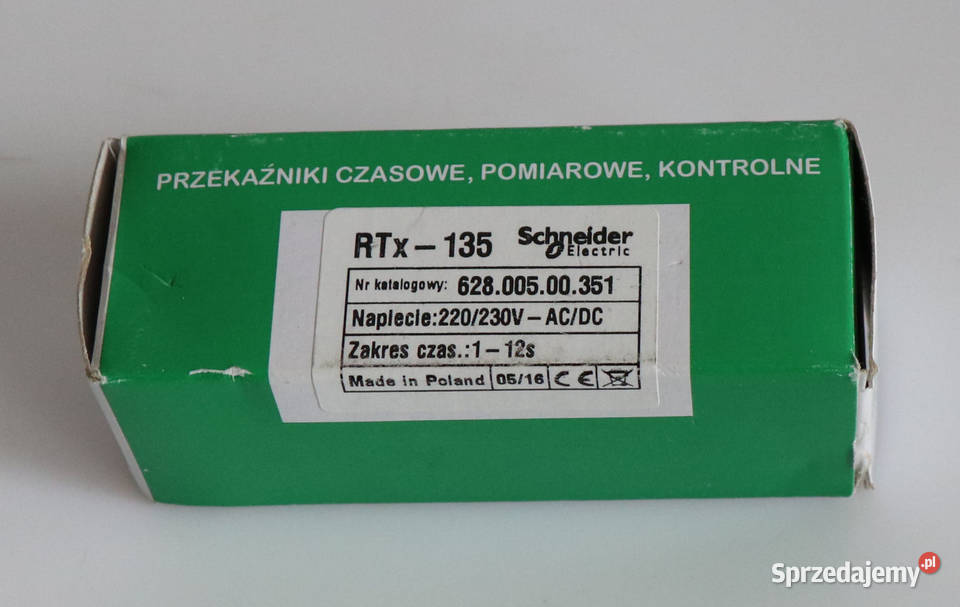 Przekaźnik czasowy RTx135 112sek 220230V ACDC 5A Legnica
