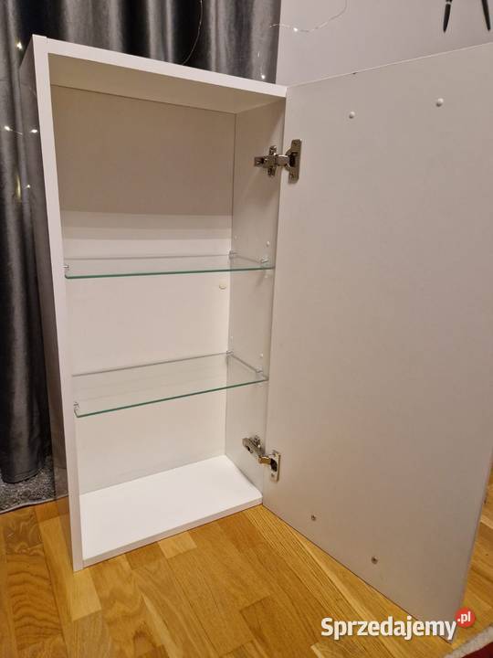 Wisząca szafka łazienkowa BIAŁA przestronna w Kraków sprzedam