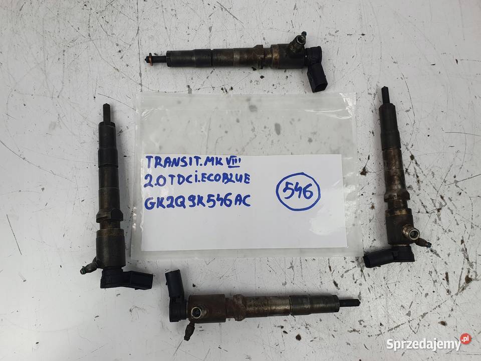 WTRYSKIWACZ Ford Transit Custom 20 TDCI wtrysk lubelskie Chełm