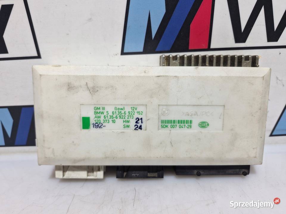 BMW E39 MODUŁ STEROWNIK KOMFORTU 6922152 Komputery Części samochodowe