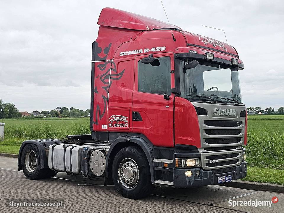Scania G420 HL MANUAL E5 ADBLUE ciągnik siodłowy