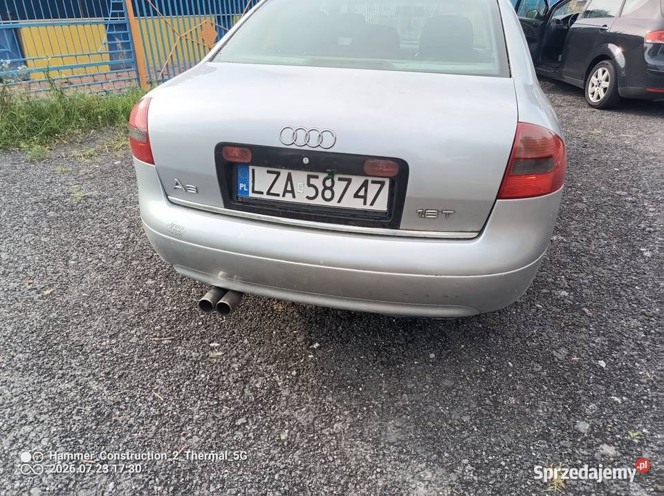 Audi A6 C5 1997r 18 T B Z GAZEM SEKWENCJA DŁUGIE welurowa tapicerka Włodawa sprzedam