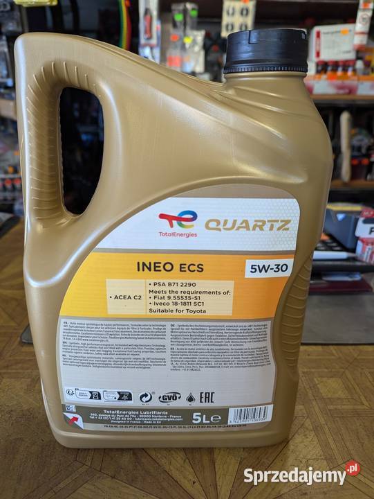 Olej Total Quartz INEO ECS 5W30 5l