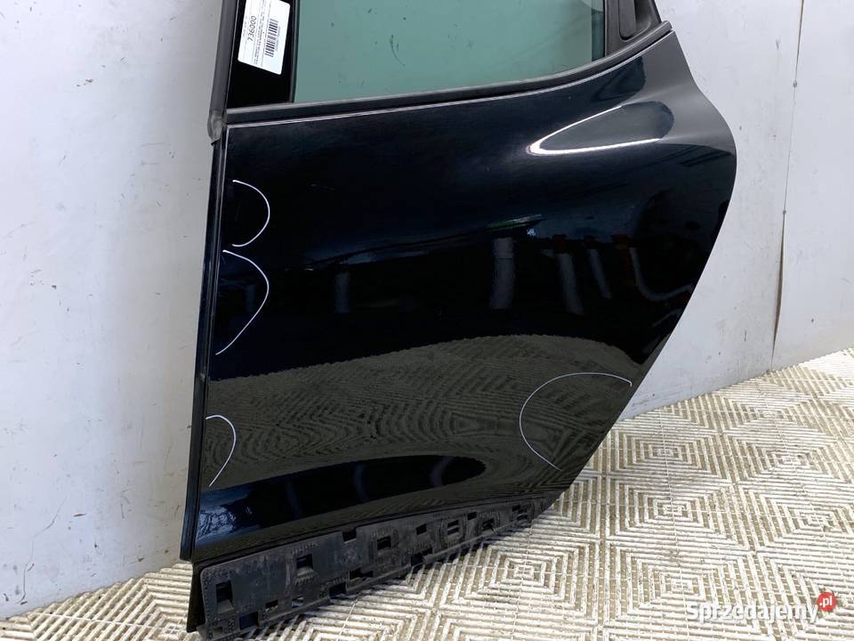 DRZWI LEWY TYŁ RENAULT CLIO IV Hatchback CZARNY osobowe podkarpackie