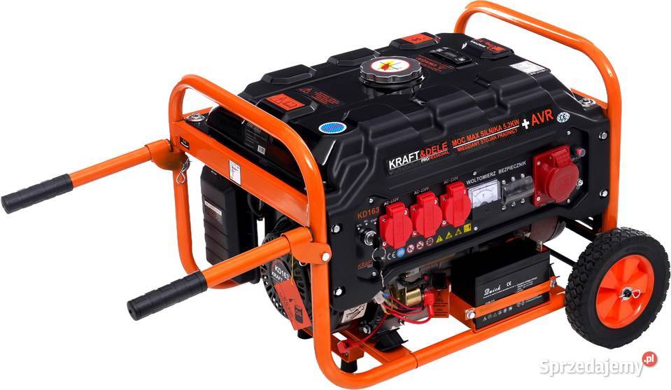 Agregat prądotwórczy 3500W 12230V380V KD163 Narzędzia