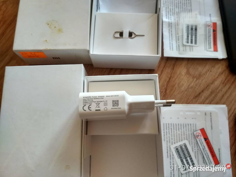 Redmi 4X 332 Pudełka Ładowarki kable baterie Narama