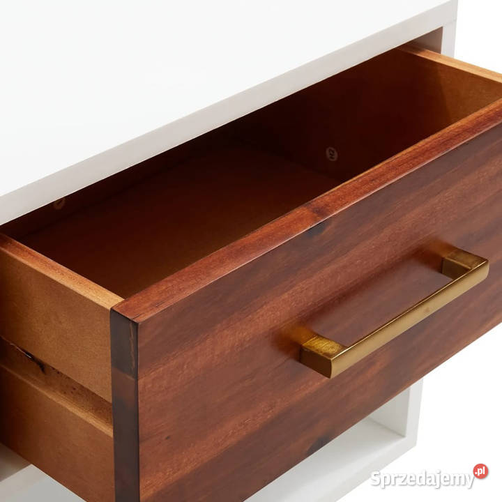 Szafka nocna z drewna akacjowego 40x30x57 Warszawa