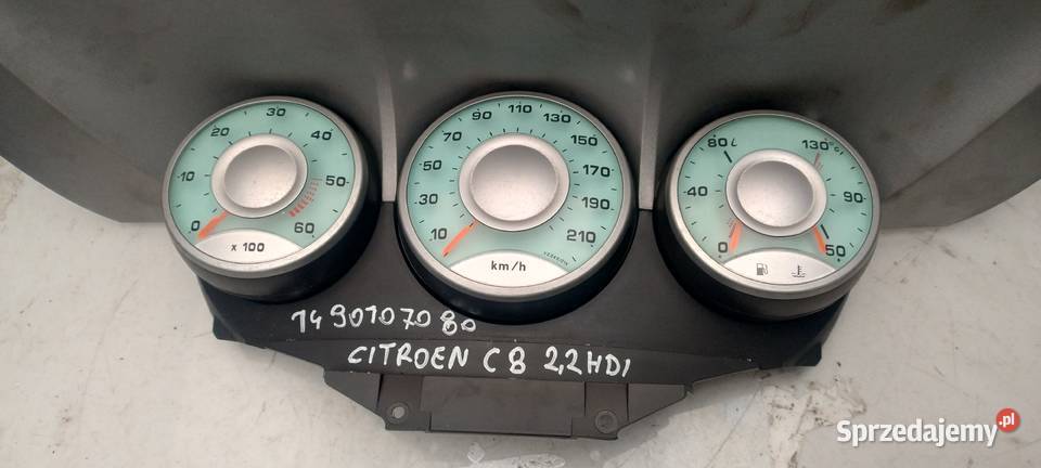 CITROEN C8 22hdi LICZNIK ZEGARY 1490107080 Kielce