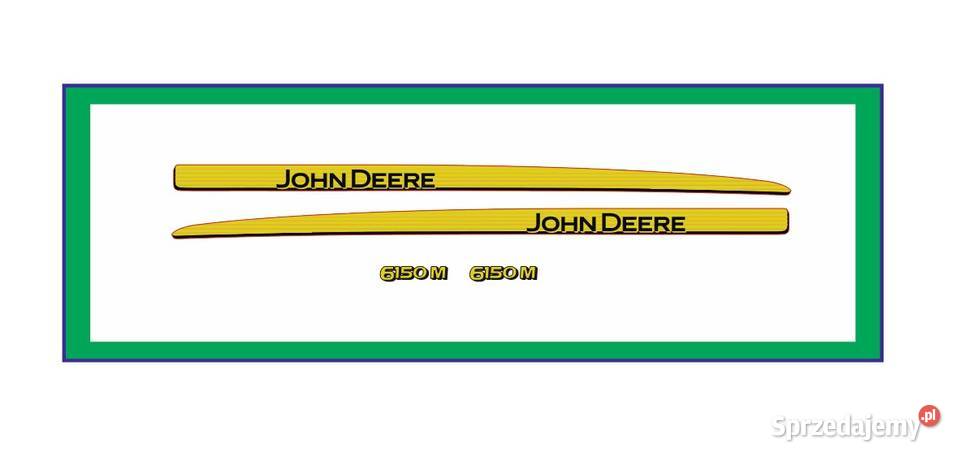 Naklejki John Deere 6150 M Traktor Ciągnik Pozostałe Rzgów