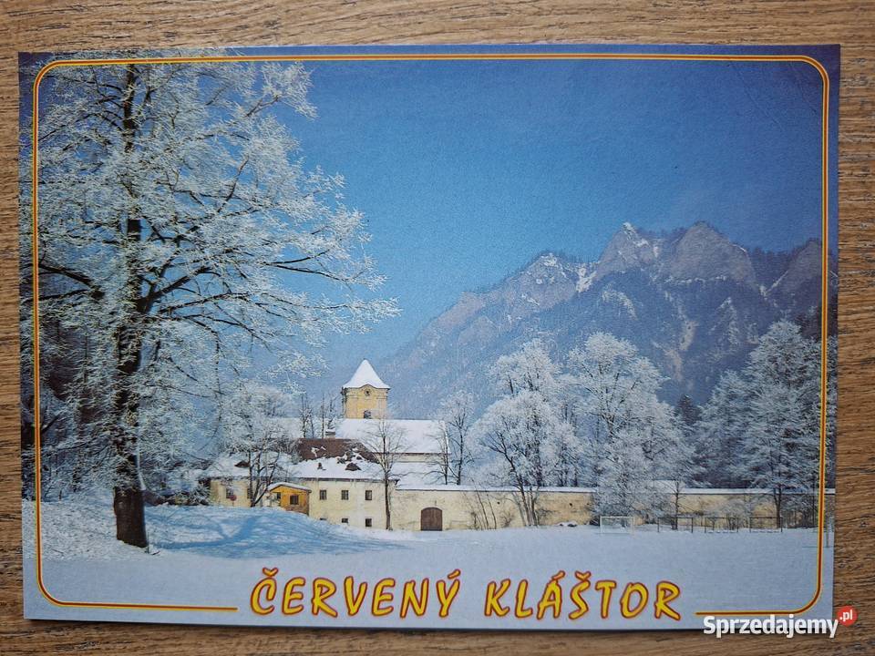 Cerveny Klastor pocztówka Słowacja Kraków