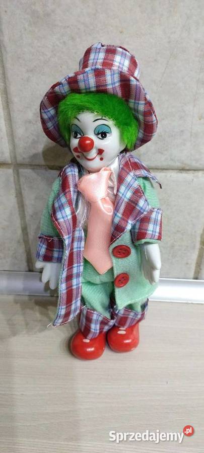 Figurka porcelanowa Klaun