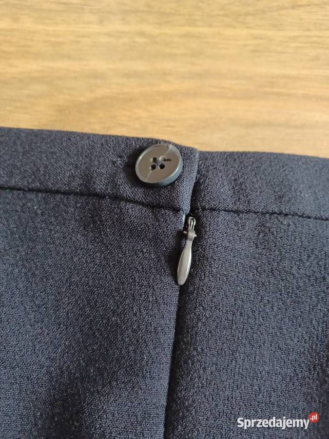 Spódnica elegancka granatowa rozmiar 38M bez wad Spódnice i sukienki