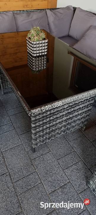NOWY zestaw meble ogrodowe 10 osobowe narożnik Kraków sprzedam