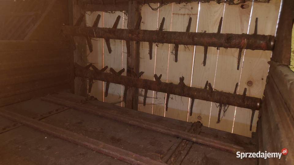 Rozrzutnik obornika polski jednoosiowy 35t małopolskie Łużna