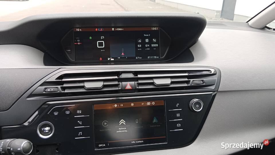 AUTOMAT HAK VIRTUAL KEYLESSGO KAMERA elektryczne szyby C4 Picasso Poznań