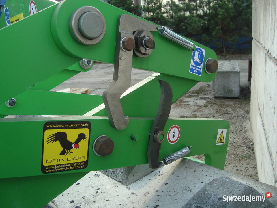 Chwytaki do bloków betonowych wielkopolskie Drawski Młyn