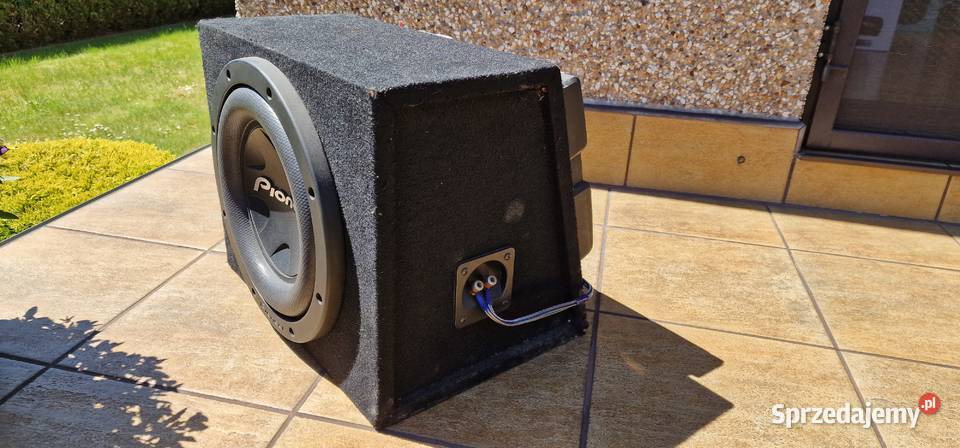 Subwoofer Pionner ze wzmacniaczem śląskie Radzionków