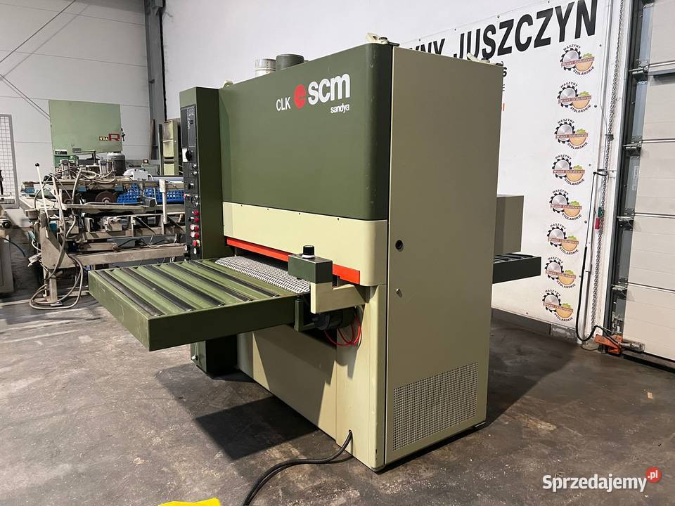 Szlifierka szerokotaśmowa SCM Sandya CLK Vacum Produkcja