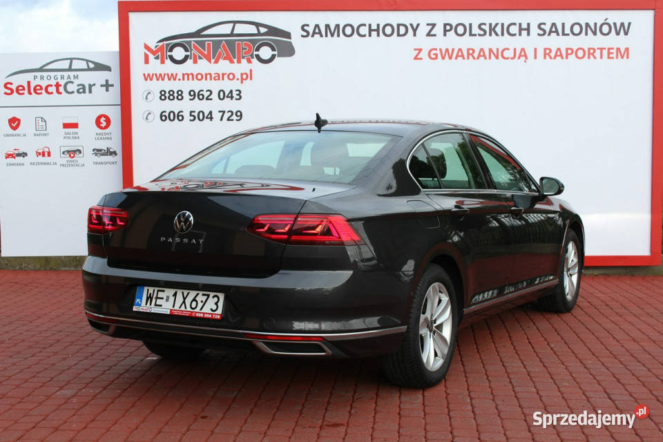 Volkswagen Passat ELEGANCE Dynaudio DSG Salon światła do jazdy dziennej Włocławek