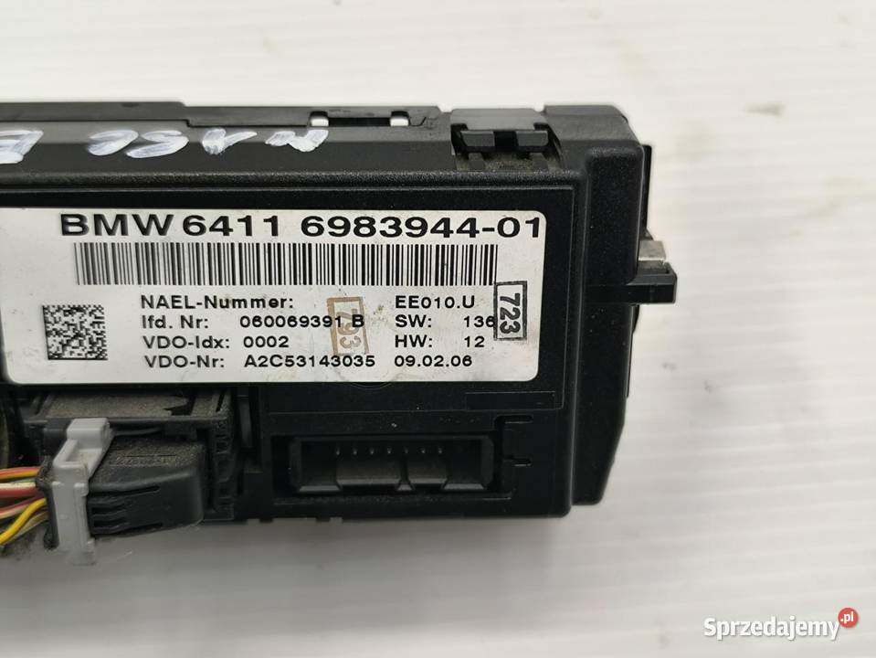 PANEL KLIMATYZACJI BMW E90 E91 6983944 9117136