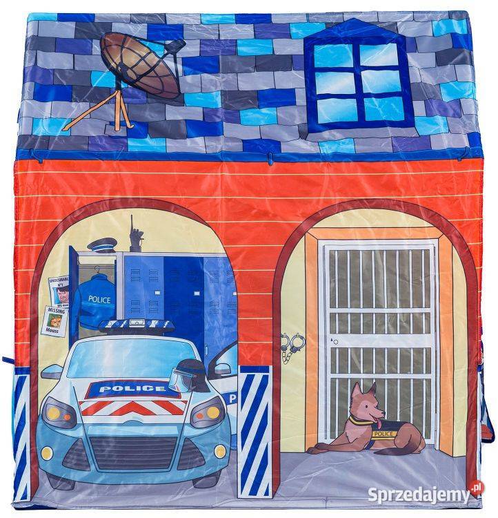 Namiot dzieci posterunek policji IPLAY Bielsk Podlaski