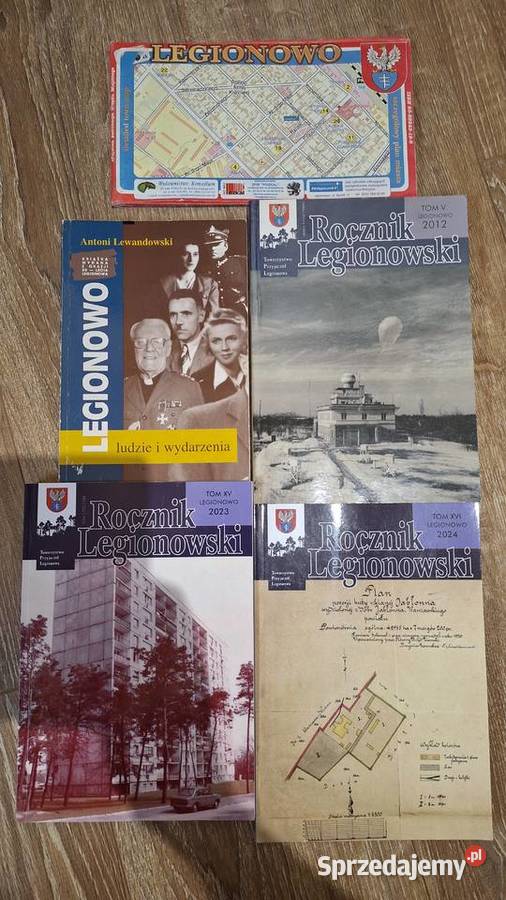 Legionowo książki historii miasta i okolic 4 mazowieckie