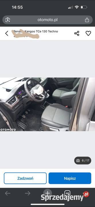 Okazja Kangoo grand 7 LONG osobowy Full NOWE Ostrów Wielkopolski