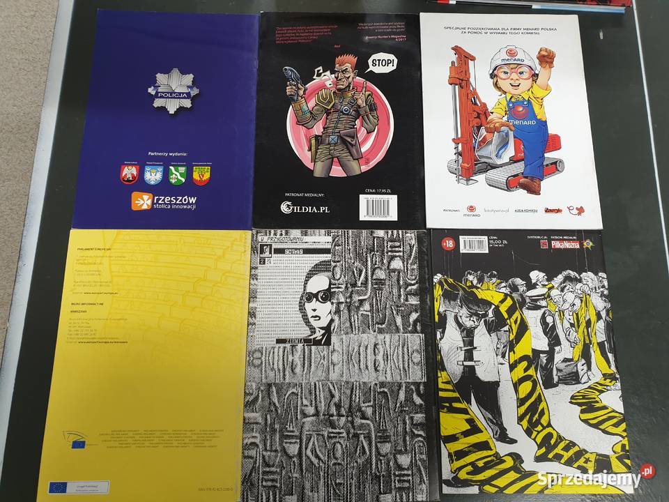 Zestaw 14 komiksów polskie wydania Gdynia