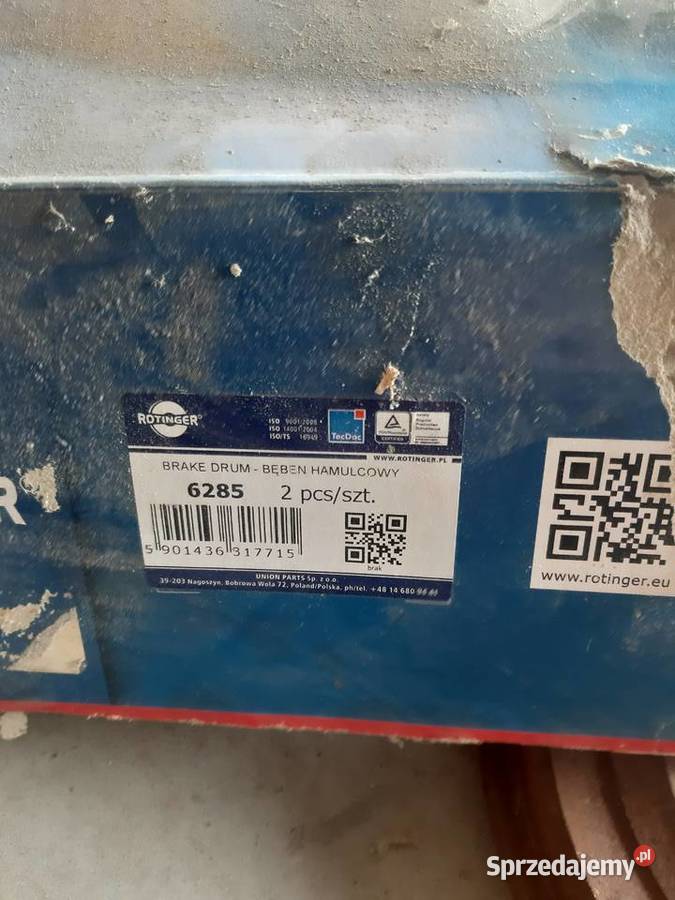 Bębny szczęki fiat uno seicento cinquecento 4x98 bębny lubelskie Biłgoraj
