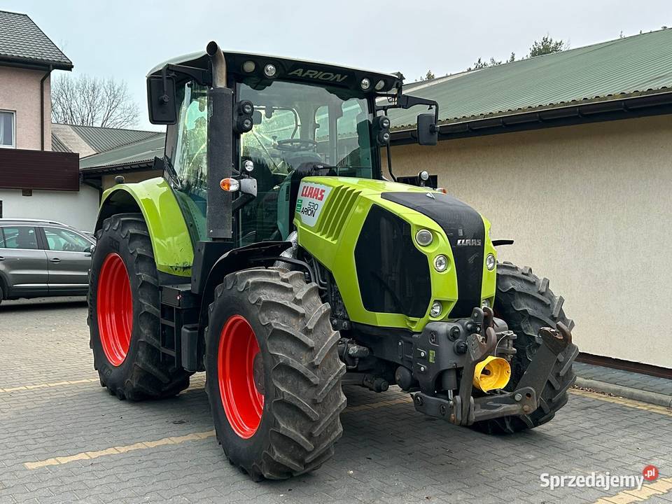 Claas Arion 530 Tuz i wom Ares 620 ATZ MF 6465 Laskowiec