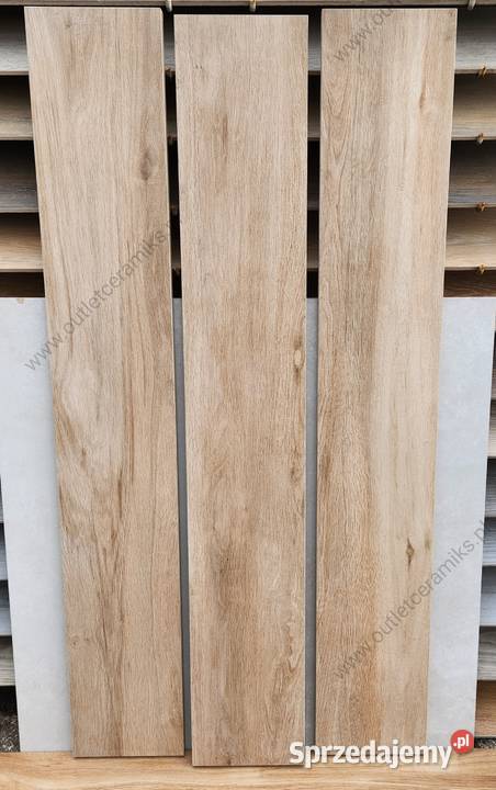 WYPRZEDAŻ Płytki drewnopodobnę kolor dębu 120x20 Pozostałe Radom