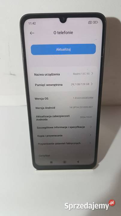 Smartfon Redmi 13C 5G 4128GB Katowice